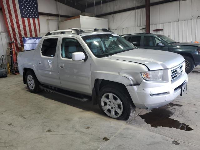 2HJYK16546H556575 - 2006 HONDA RIDGELINE RTL SILVER photo 4