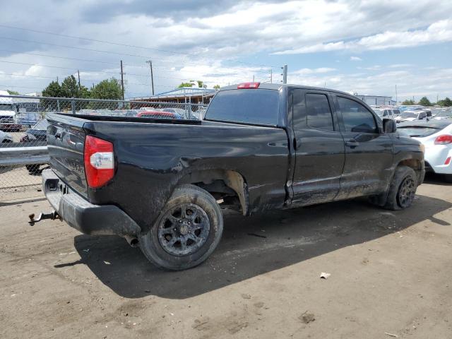 5TFRM5F12EX076827 - 2014 TOYOTA TUNDRA DOUBLE CAB SR/SR5 BLACK photo 3