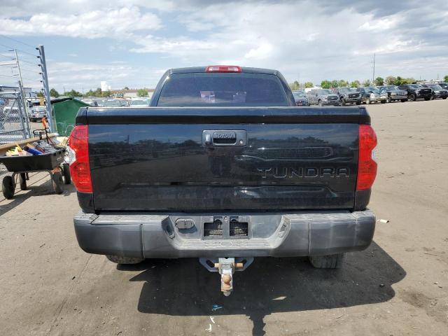 5TFRM5F12EX076827 - 2014 TOYOTA TUNDRA DOUBLE CAB SR/SR5 BLACK photo 6
