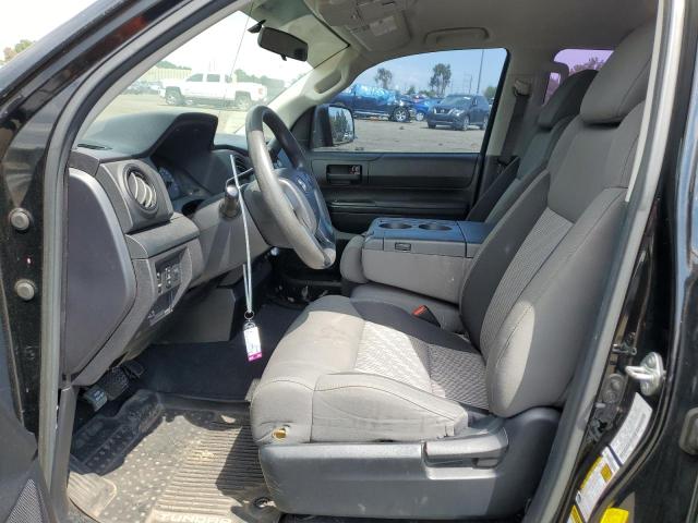 5TFRM5F12EX076827 - 2014 TOYOTA TUNDRA DOUBLE CAB SR/SR5 BLACK photo 7