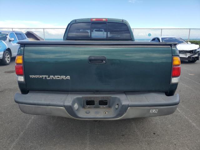 5TBRN34123S395936 - 2003 TOYOTA TUNDRA ACCESS CAB SR5 GREEN photo 6