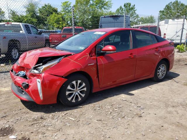 JTDL9RFU8L3021957 - 2020 TOYOTA PRIUS LE RED photo 1