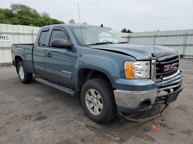 1GTR2VE35BZ169303 - 2011 GMC SIERRA K1500 SLE BLUE photo 4