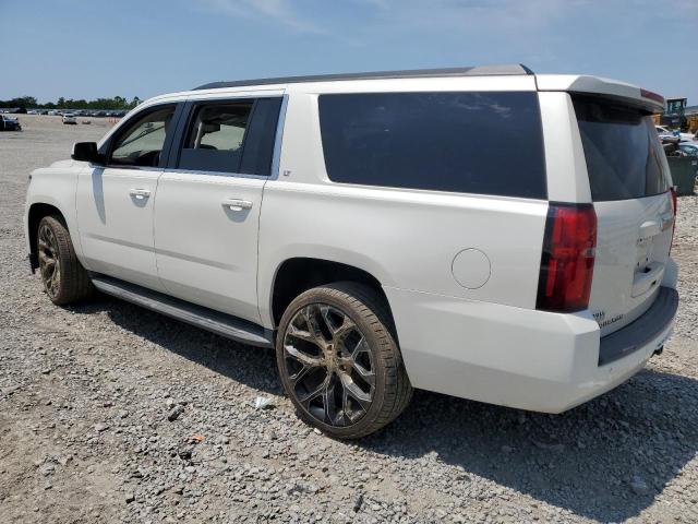 1GNSCJKC3FR144540 - 2015 CHEVROLET SUBURBAN C1500 LT WHITE photo 2