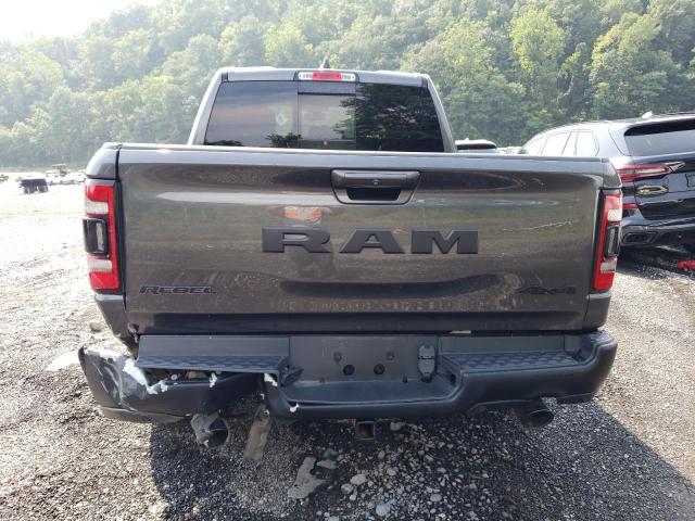 1C6SRFLT7KN618212 - 2019 RAM 1500 REBEL GRAY photo 6