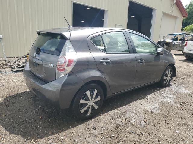 JTDKDTB36C1510194 - 2012 TOYOTA PRIUS C GRAY photo 3