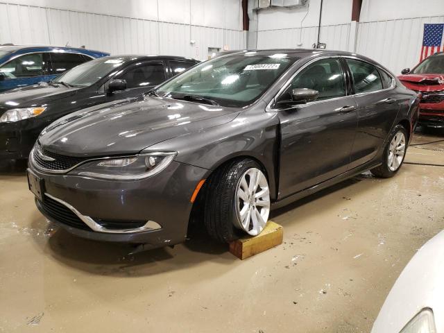 1C3CCCAB7FN502915 - 2015 CHRYSLER 200 LIMITED CHARCOAL photo 1