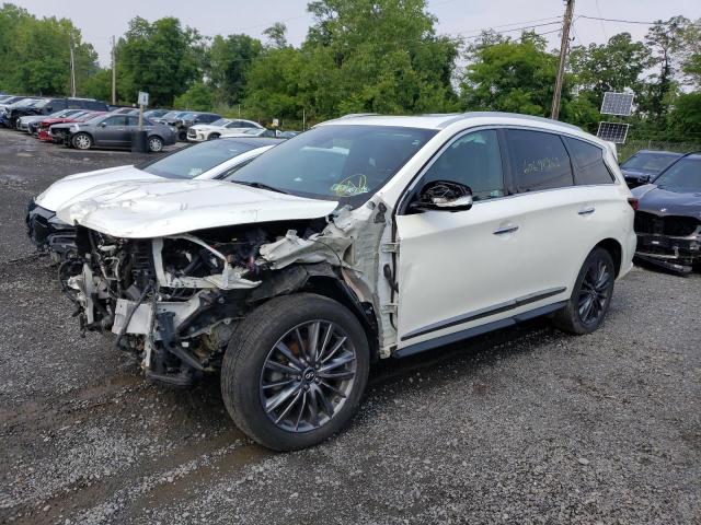 5N1DL0MM4LC527866 - 2020 INFINITI QX60 LUXE WHITE photo 1