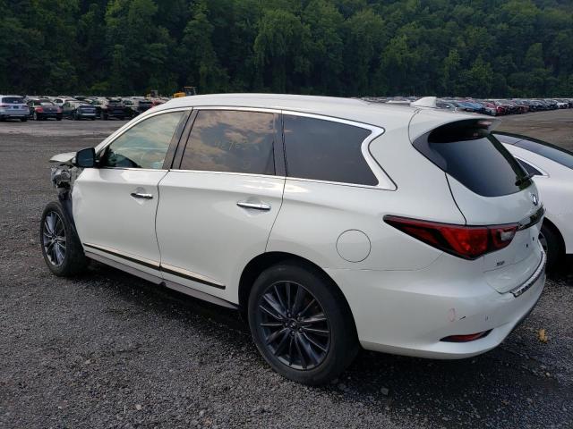 5N1DL0MM4LC527866 - 2020 INFINITI QX60 LUXE WHITE photo 2