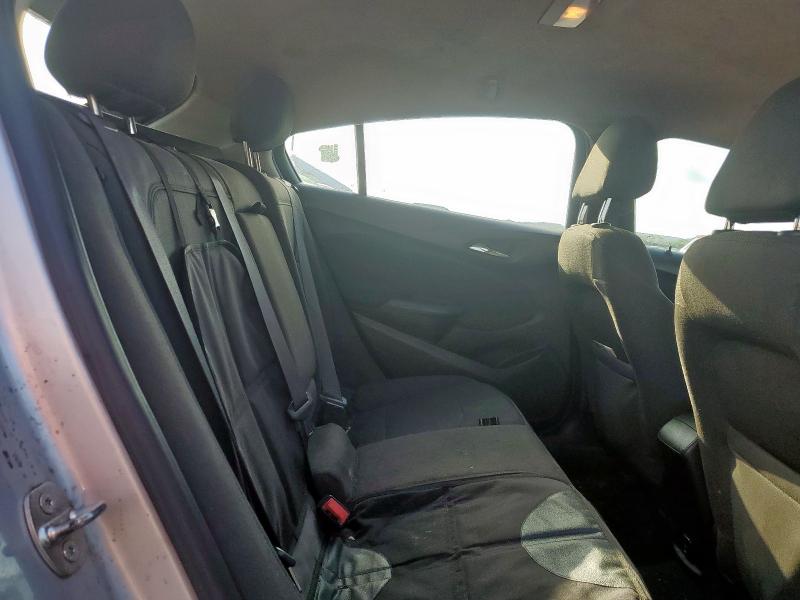 3G1BE6SM5HS589623 - 2017 CHEVROLET CRUZE LT SILVE photo 10