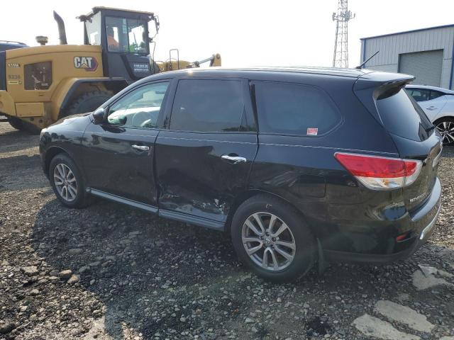5N1AR2MM5EC648258 - 2014 NISSAN PATHFINDER S BLACK photo 2