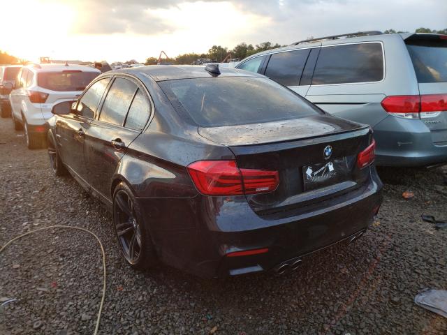 WBS8M9C54G5E68454 - 2016 BMW M3 BLACK photo 3