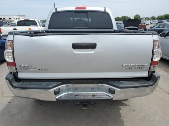 3TMJU4GN2AM105364 - 2010 TOYOTA TACOMA DOUBLE CAB PRERUNNER SILVER photo 6