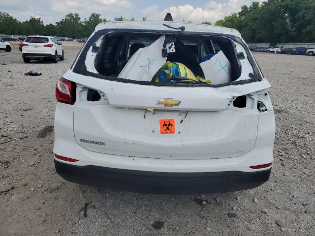 2GNAXHEVXK6130050 - 2019 CHEVROLET EQUINOX LS WHITE photo 6