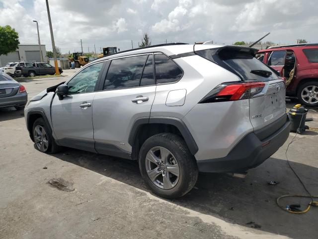 4T3LWRFV6RU124804 - 2024 TOYOTA RAV4 LE SILVER photo 2