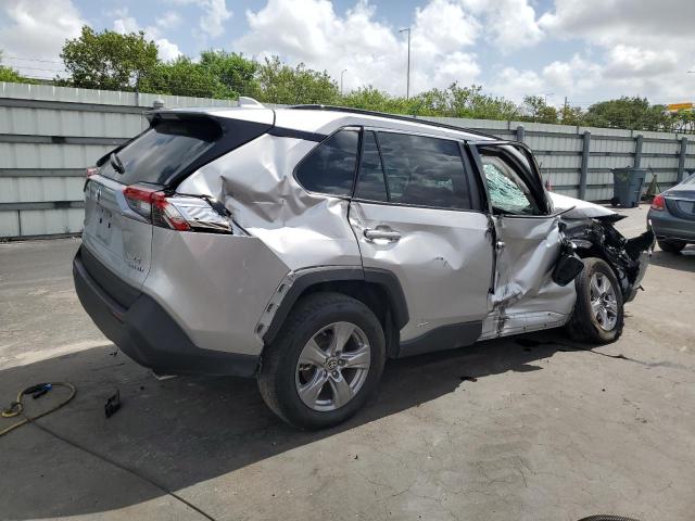 4T3LWRFV6RU124804 - 2024 TOYOTA RAV4 LE SILVER photo 3