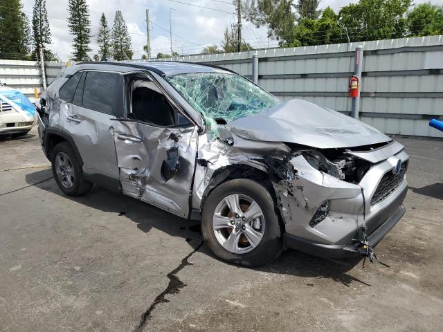 4T3LWRFV6RU124804 - 2024 TOYOTA RAV4 LE SILVER photo 4