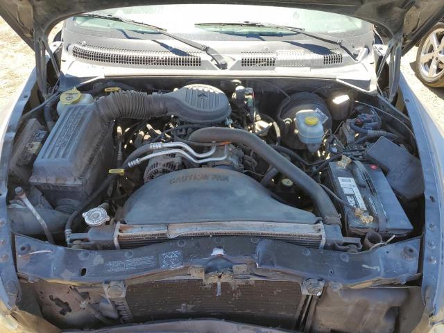 1B7GL22X3XS199197 - 1999 DODGE DAKOTA BLACK photo 11