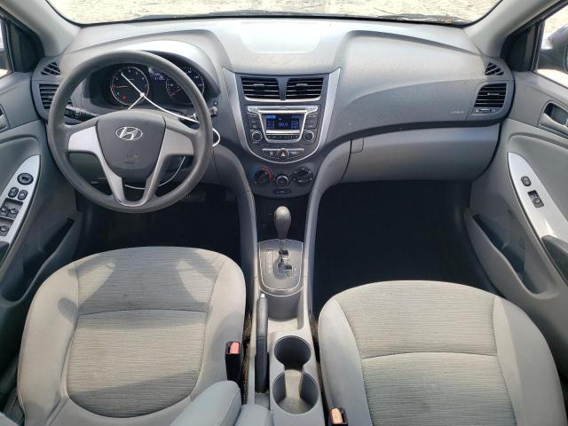 KMHCT4AE3FU891050 - 2015 HYUNDAI ACCENT GLS BLUE photo 8