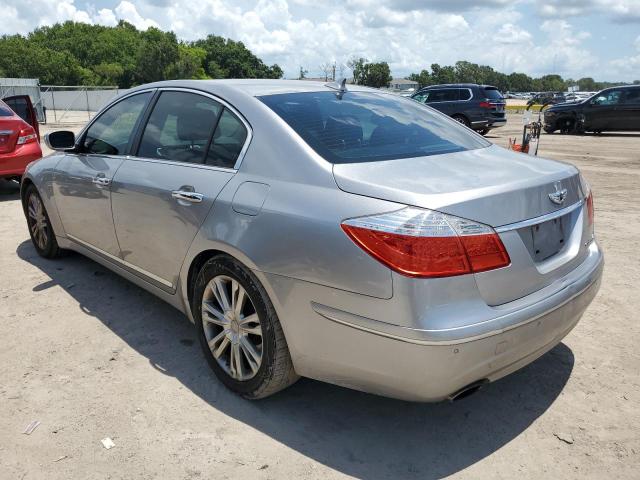 KMHGC4DF6BU131078 - 2011 HYUNDAI GENESIS 4.6L GRAY photo 2