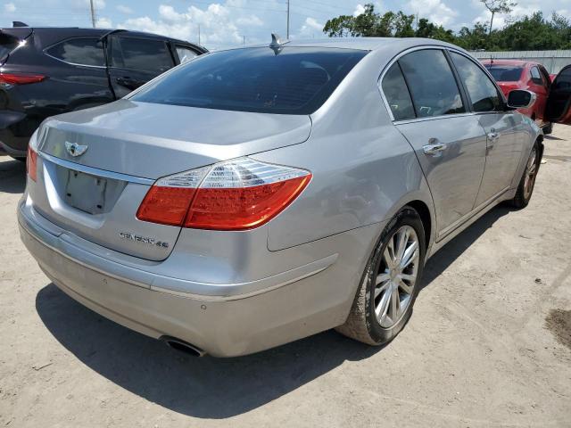 KMHGC4DF6BU131078 - 2011 HYUNDAI GENESIS 4.6L GRAY photo 3