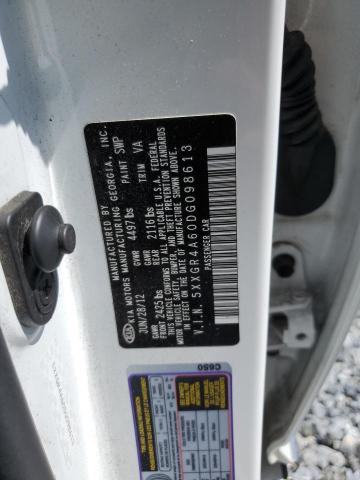 5XXGR4A60DG098613 - 2013 KIA OPTIMA SX Beyaz fotoğraf 12