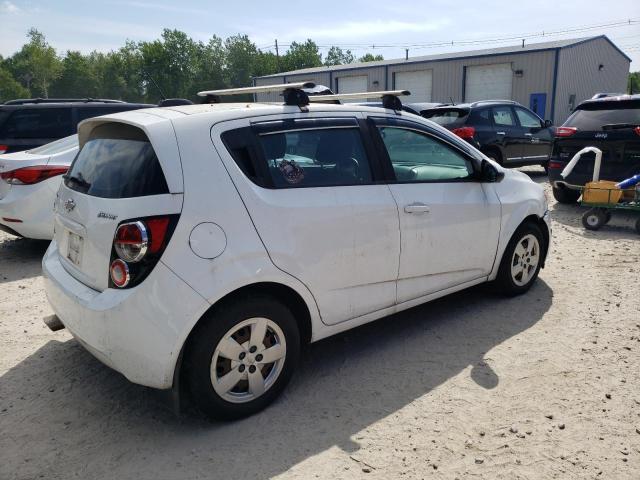 1G1JA6SH9F4190043 - 2015 CHEVROLET SONIC LS 白色 照片 3