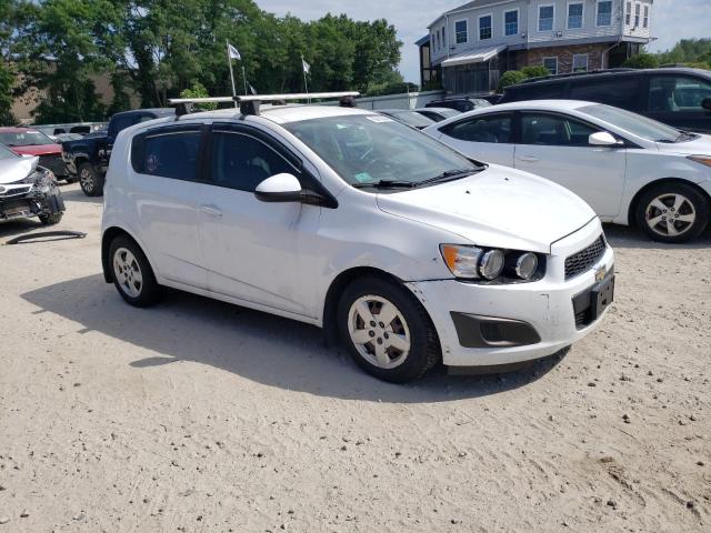 1G1JA6SH9F4190043 - 2015 CHEVROLET SONIC LS 白色 照片 4