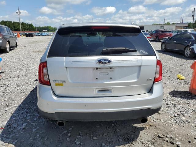 2FMDK3JC3DBE22723 - 2013 FORD EDGE SEL SILVER photo 6