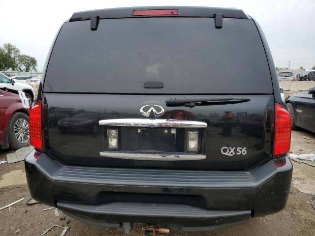 5N3AA08C78N901089 - 2008 INFINITI QX56 BLACK photo 6