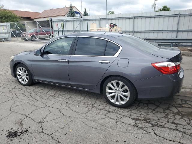 1HGCR2F90EA803687 - 2014 HONDA ACCORD TOURING GRAY photo 2