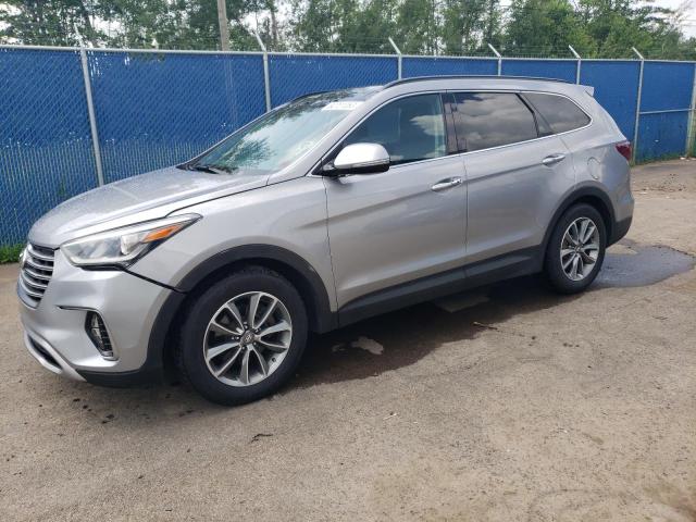 KM8SNDHFXHU206310 - 2017 HYUNDAI SANTA FE SE GRAY photo 1