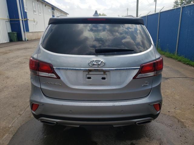 KM8SNDHFXHU206310 - 2017 HYUNDAI SANTA FE SE GRAY photo 6