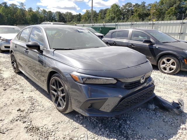 2HGFE2F59NH577138 - 2022 HONDA CIVIC SPORT Schwarz Foto 1