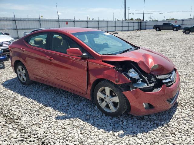 KMHDH4AE0CU314820 - 2012 HYUNDAI ELANTRA GLS RED photo 4