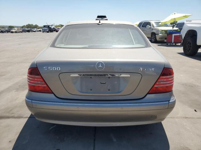 WDBNG84J64A403076 - 2004 MERCEDES-BENZ S 500 4MATIC SILVER photo 6