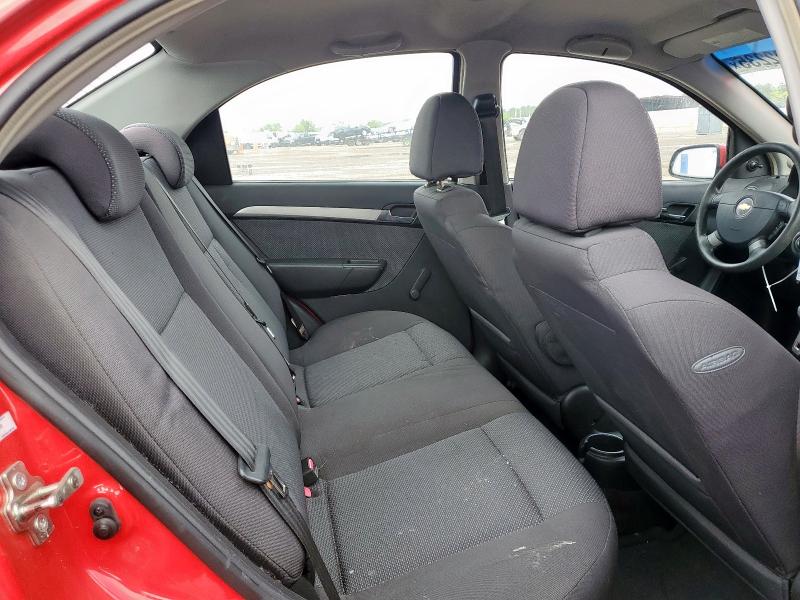 KL1TD56E29B663516 - 2009 CHEVROLET AVEO LS 红色 照片 10