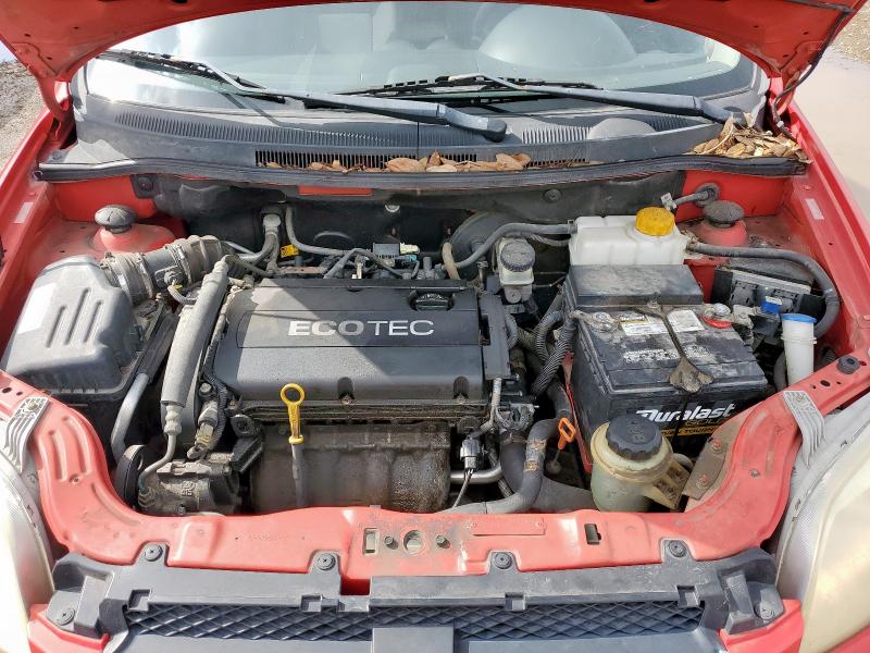 KL1TD56E29B663516 - 2009 CHEVROLET AVEO LS 红色 照片 11