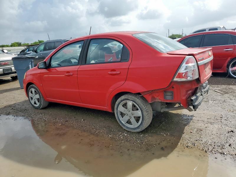 KL1TD56E29B663516 - 2009 CHEVROLET AVEO LS 红色 照片 2