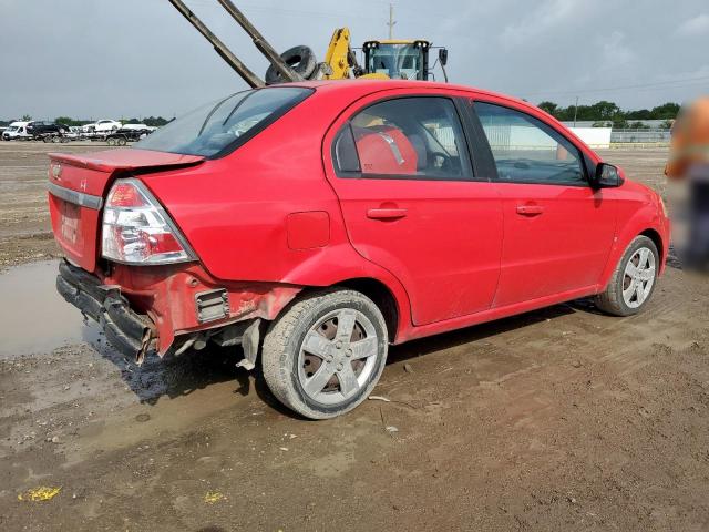 KL1TD56E29B663516 - 2009 CHEVROLET AVEO LS 红色 照片 3