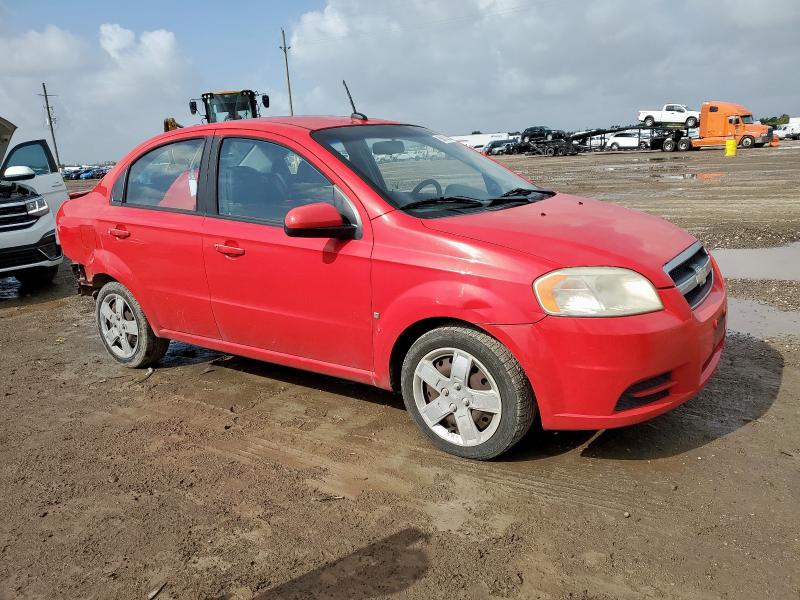 KL1TD56E29B663516 - 2009 CHEVROLET AVEO LS 红色 照片 4