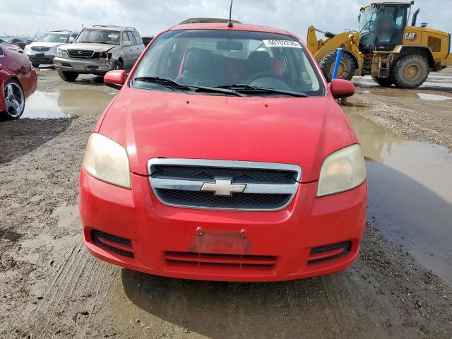 KL1TD56E29B663516 - 2009 CHEVROLET AVEO LS 红色 照片 5