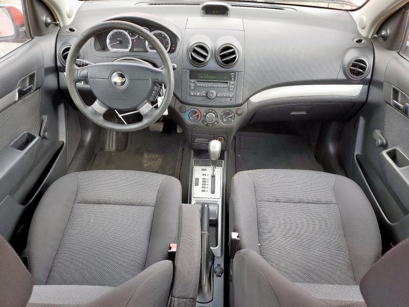 KL1TD56E29B663516 - 2009 CHEVROLET AVEO LS 红色 照片 8