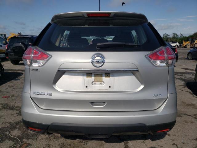 JN8AT2MV2GW152385 - 2016 NISSAN ROGUE S SILVER photo 6