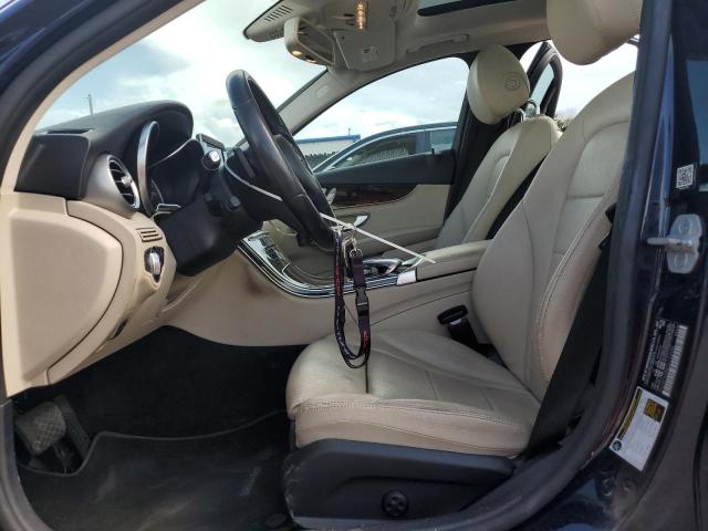 55SWF4KB6GU103089 - 2016 MERCEDES-BENZ C 300 4MATIC BLUE photo 7