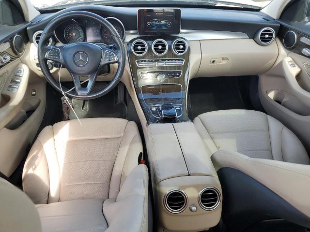 55SWF4KB6GU103089 - 2016 MERCEDES-BENZ C 300 4MATIC BLUE photo 8