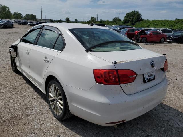 3VWLX7AJ8CM361368 - 2012 VOLKSWAGEN JETTA SEL WHITE photo 2