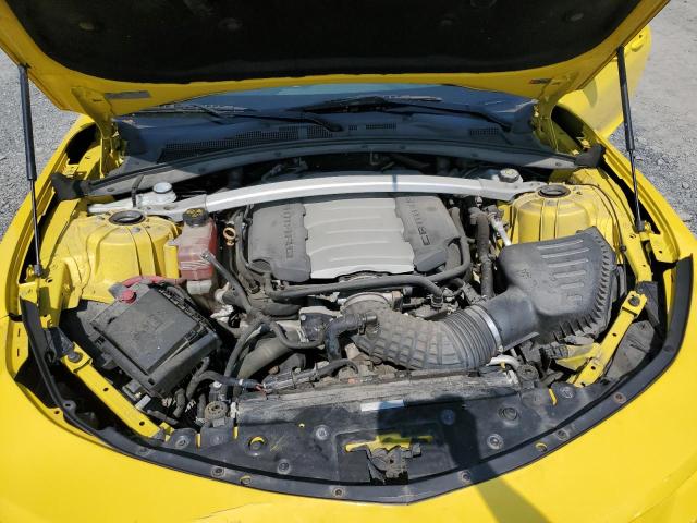 1G1FF3D7XH0169593 - 2017 CHEVROLET CAMARO SS YELLOW photo 11