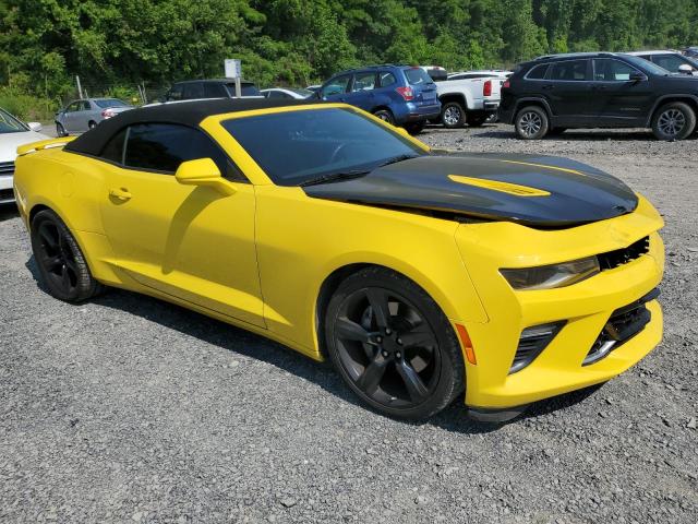 1G1FF3D7XH0169593 - 2017 CHEVROLET CAMARO SS YELLOW photo 4