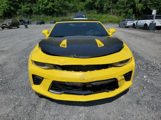 1G1FF3D7XH0169593 - 2017 CHEVROLET CAMARO SS YELLOW photo 5